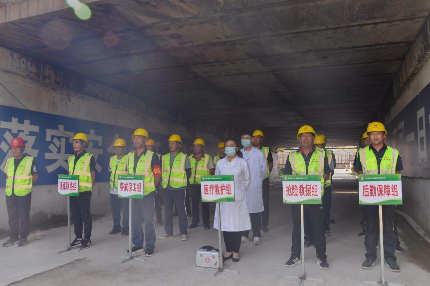 文昌湖梁場(chǎng)特種設(shè)備（起重傷害）事故應(yīng)急演練紀(jì)實(shí)