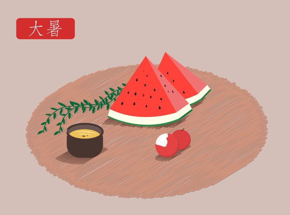 大暑至，夏最濃