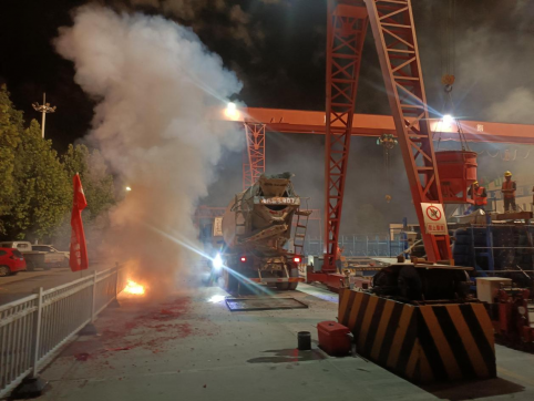 文昌湖預(yù)制場(chǎng)轉(zhuǎn)變作風(fēng)  各項(xiàng)工作穩(wěn)步推進(jìn)