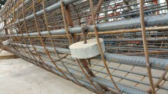 橋梁鋼筋混凝土工程圓形鋼筋保護(hù)層墊塊