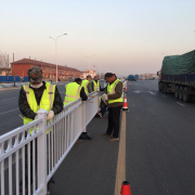 路面工程分公司承建的道路交通設施工程順利開工