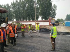 市政分公司嚴格落實安全生產班前會制度