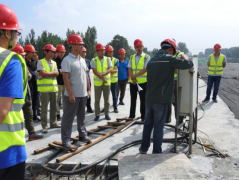 公司組織安全生產現場觀摩會