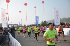 奮勇拼搏、堅持不懈——記跑游山東博山五陽湖站