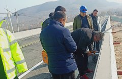 養(yǎng)護分公司安樂大橋順利通過交工檢測