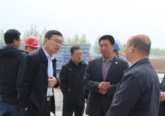 省交通廳調研組對新寧項目進行現(xiàn)場調研