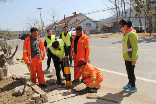 博山小修項(xiàng)目完成反彈型示警樁實(shí)驗(yàn)段更換工作