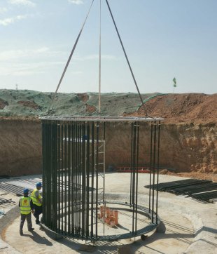 【抓作風 創(chuàng)效益】第四工程公司寧夏風電項目第一臺風機基礎澆筑完成