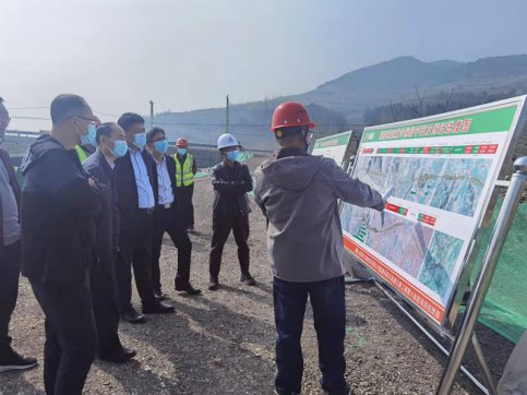 【臨臨風采】淄博市交通建設發(fā)展中心及項目辦領導蒞臨臨臨高速六標調(diào)研指導工作